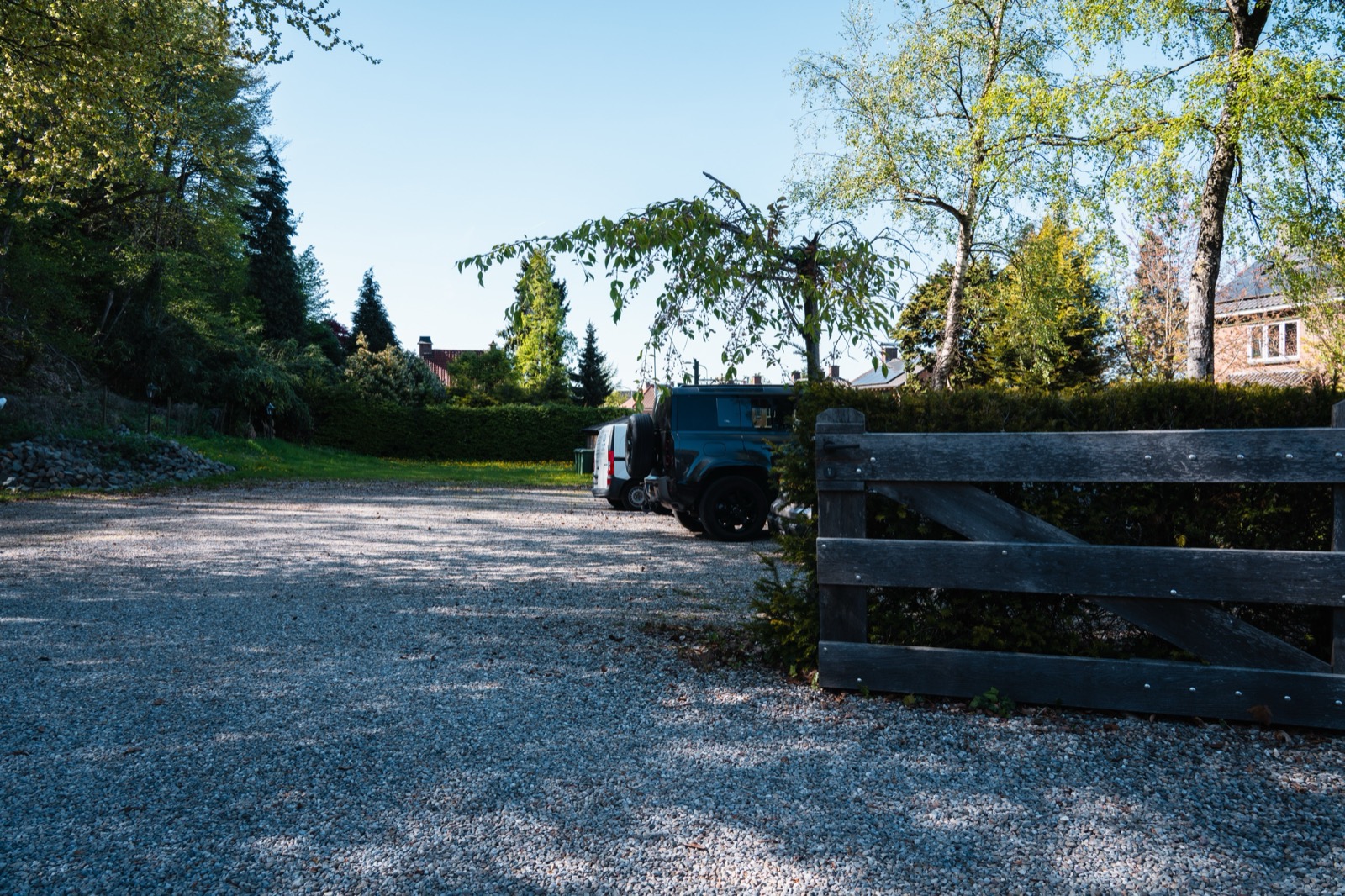 Parkeerplaats op terrein