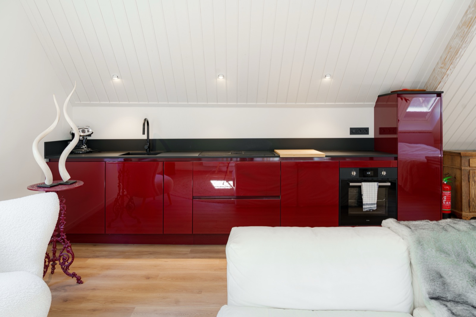 Keuken van het appartement